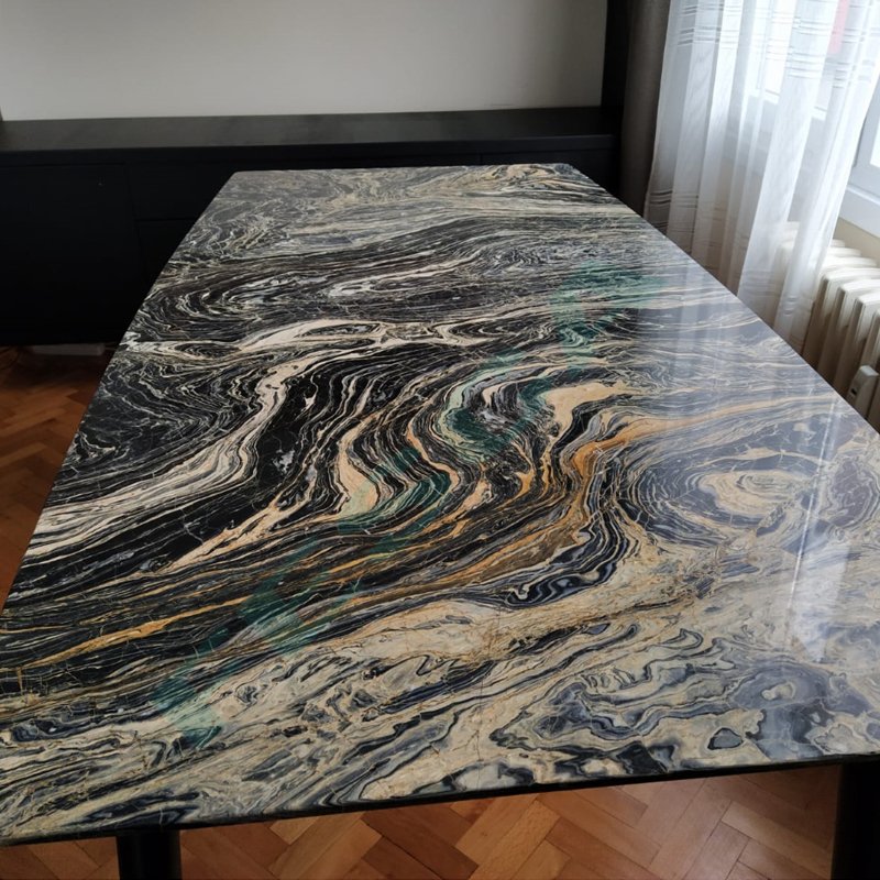 Nero Picasso Dining Table 65